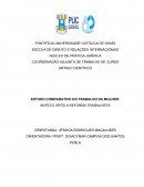 ESTUDO COMPARATIVO DO TRABALHO DA MULHER: ANTES E APÓS A REFORMA TRABALHISTA