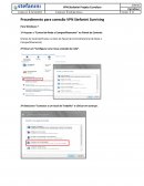 Procedimento para conexão VPN Stefanini Sunrising