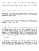 Petição Inicial - Reconhecimento e Dissolução de UE