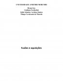 Fusões e aquisições