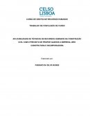 APLICABILIDADE DE TÉCNICAS DE RECURSOS HUMANOS NA CONSTRUÇÃO CIVIL COM O PRECEITO DE PROPOR GANHOS À EMPRESA JERC CONSTRUTORA E INCORPORADORA