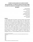 O DIREITO DAS MULHERES NA FILOSOFIA DE MARY WOLLSTONECRAFT E OLYMPE DE GOUGES: REFLEXÃO SOBRE OS DIREITOS HUMANOS NO MOVIMENTO POPULAR BRASILEIRO “#ELENÃO”