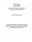 CONTABILIDADE GERENCIAL PARA MICRO E PEQUENAS EMPRESAS: ENFÂSE NOS INDICADORES DE DESEMPENHO FINANCEIRO NO AUXÍLIO A GESTÃO.