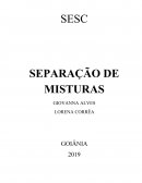 Separação de Misturas