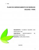 Plano de Gerenciamento de Risco ambiental