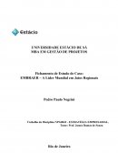 Trabalho da Disciplina NPG0042 - ESTRATÉGIA EMPRESARIAL