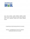 VOLUMETRIA DE PRECIPITAÇÃO (MÉTODO DE VOLHARD) PRÁTICA 3 - DETERMINAÇÃO DE OXALATO E CROMATO EMPREGANDO MÉTODO DE VOLHARD