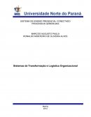 Trabalho Unopar Sistemas de Transformação e Logística Organizacional