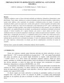 PREPARAÇÃO DE UM AROMATIZANTE ARTIFICIAL: ACETATO DE ISOAMILA