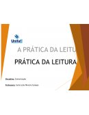 A Pratica da Leitura