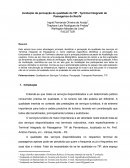 Avaliação da Percepção de Qualidade do TIP - Terminal Integrado de Passageiros do Recife