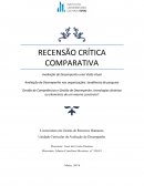 A Recensão Critica Comparativa