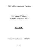 Atividades Práticas Supervisionadas – APS