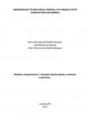 Relatório: Experimento: Extração líquido-líquido e extração ácido-base.