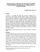 CONTRIBUIÇÕES DO PROCESSO DE CONCESSÃO DE CRÉDITO EM UMA EMPRESA DISTRIBUIDORA DE LUBRIFICANTE NO ESTADO DO CEARÁ