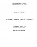 GÊNERO SEXUAL: A HOMOSSEXUALIDADE EM NOTÍCIAS EM GOIÁS