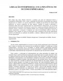 A RELAÇÃO INTERPESSOAL E SUA INFLUÊNCIA NO SUCESSO EMPRESARIAL.