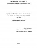 As questões médico-legais e o testamento vital: o reconhecimento judicial da resolução CFM nº 1.995/2012.