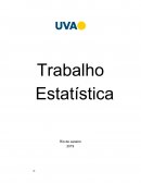 Trabalho Estatística Na Administração