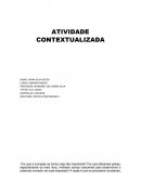 A ATIVIDADE CONTEXTUALIZADA