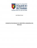 INCIDENTES PROCESSUAIS DE COMPETÊNCIA ORIGINÁRIA DOS TRIBUNAIS.