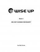 O Projeto Basico 2 Wise up