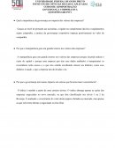 Qual a importância da governança no impacto dos valores das empresas?