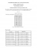 Verificação da Relação de Variáveis para Cálculo de Vazão