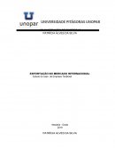 A EXPORTAÇÃO NO MERCADO INTERNACIONAL