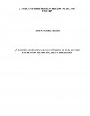 ANÁLISE DE DEMONSTRATIVOS CONTÁBEIS DE UMA GRANDE EMPRESA DO SETOR CALÇADISTA BRASILEIRO