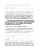PROJETO INTEGRADO I: TERMO DE ABERTURA DO PROJETO