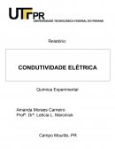 Relatório Condutividade Elétrica