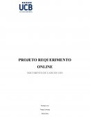 PROJETO REQUERIMENTO ONLINE DOCUMENTO DE CASO DE USO