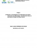 Limitações e Contradições nas Alternativas de Apoio Financeiro aos Municípios: Um Estudo de Caso no Município de Itaipé em Minas Gerais
