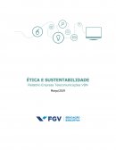 Ética e Sustentabilidade Relatório Empresa Telecomunicações VBN
