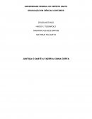 QUESTIONÁRIO JUSTIÇA O QUE É A FAZER A COISA CERTA