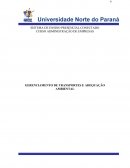 GERENCIAMENTO DE TRANSPORTES E ADEQUAÇÃO AMBIENTAL