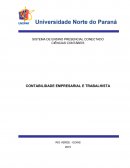 A CONTABILIDADE EMPRESARIAL E TRABALHISTA