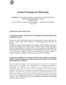 Gestão Estratégica de Marketing  