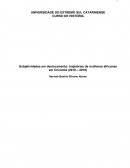 SUBJETIVIDADES EM DESLOCAMENTO: TRAJETÓRIA DE MULHERES AFRICANAS EM CRICIÚMA (2010 – 2018)