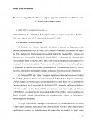 Resenha do texto química fina
