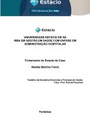 MBA EM GESTÃO EM SAÚDE COM ENFASE EM ADMINISTRAÇÃO HOSPITALAR