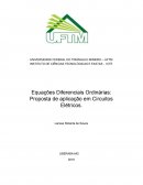 A Aplicação de EDO para Circuitos Elétricos