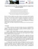 A importância da energia eólica como fonte geradora de energia frente a atual crise hídrica