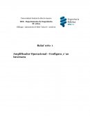 Amplicador Operacional - Conguração Inversora