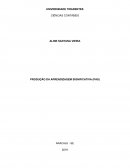 PSICOLOGIA SOCIAL PRODUÇÃO DA APRENDIZAGEM SIGNIFICATIVA (PAS)