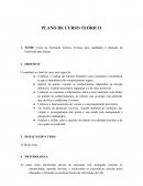 Plano de Curso Teóricos Técnico