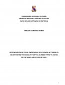 RESPONSABILIDADE SOCIAL EMPRESARIAL RELACIONADA AO TRABALHO DE DEFICIENTES