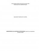 ESTUDO DE CASO: A IMPORTÂNCIA DA AUDITORIA DE PROCESSO