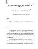 A DETERMINAÇÃO DO PERCENTIAL DE ÁLCOOL PRESENTE NA GASOLINA